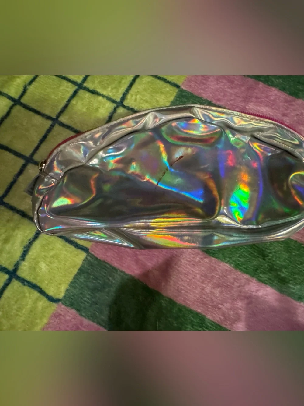 Iridescent Rainbow pencil Bag - Multicolor